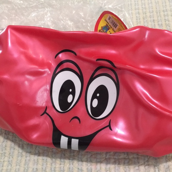 Hoppity Ball Childs funny face hopping Ball NEW Red hoping ball with handle FUN - Picture 4 of 6